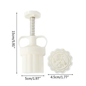 Floral Mooncake Mold Press